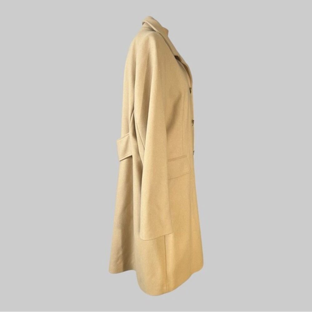 Banana Republic Camel Wool Trench Coat – XL - Picture 5 of 6
